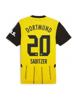 Borussia Dortmund Marcel Sabitzer #20 Replika Hemmakläder 2024-25 Kortärmad